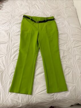 Nicole Miller Lime Green Men’s Chinos